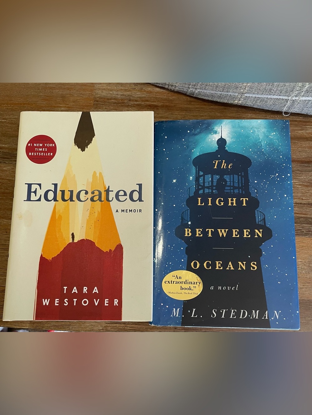 Book Bundle / The Light Between Oceans / Educated